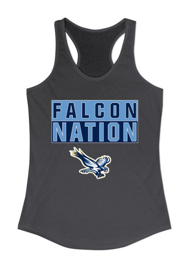 Liberty Falcons Nation #1 Women's Tank Top