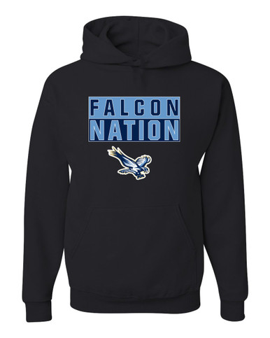 Liberty Falcons Nation #1 Men's Premium Hoodie