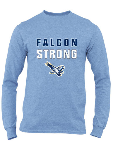 Liberty Falcons Strong #2 Men's LS T-Shirt