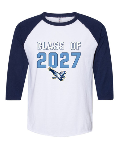 Liberty Falcons Class of 2027 Men's Baseball T-Shirt