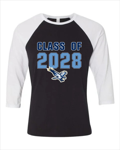 Liberty Falcons Class of 2028 Men's Baseball T-Shirt