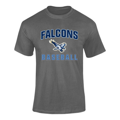 Liberty Falcons Baseball #1 Men's SS T-Shirt