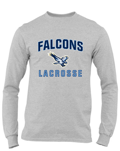Liberty Falcons Lacrosse Men's LS T-Shirt
