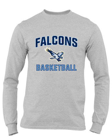 Liberty Falcons Basketball #1 Men's Premium LS T-Shirt