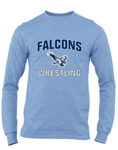 Liberty Falcons Wrestling Men's LS T-Shirt