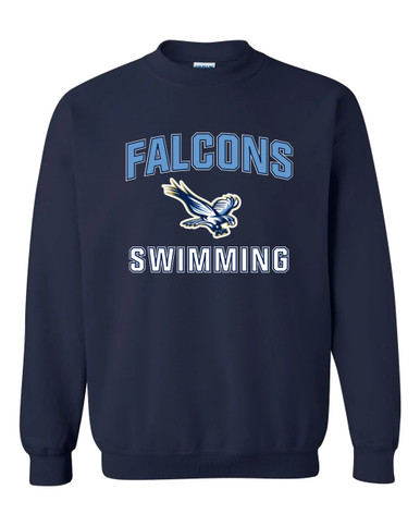 Liberty Falcons Swimming Men's Sweatshirt