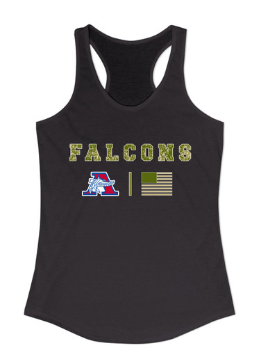 Armstrong Falcons Camo Flag Women's Tank Top