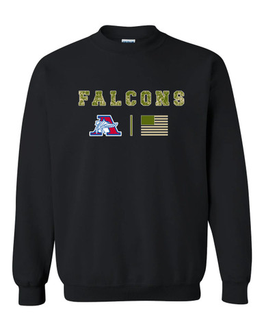 Armstrong Falcons Camo Flag Men's Sweatshirt