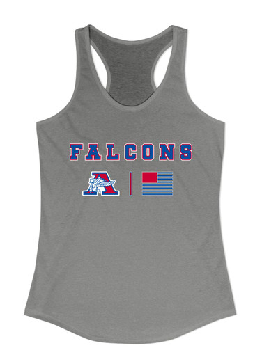 Armstrong Falcons Team Colors Flag Women's Tank Top