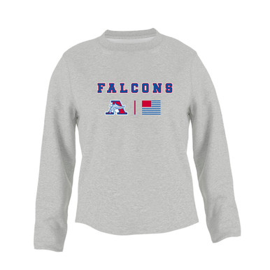 Armstrong Falcons Team Colors Flag Women's Sweatshirt