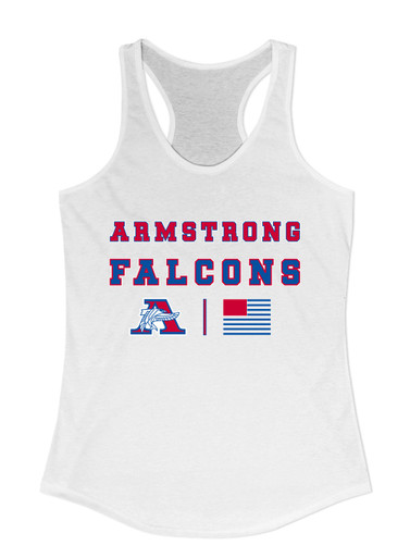 Armstrong Falcons Spirit Flag Women's Tank Top