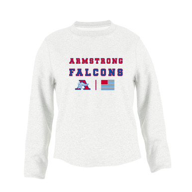 Armstrong Falcons Spirit Flag Women's Sweatshirt