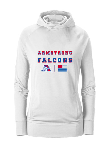 Armstrong Falcons Spirit Flag Women's Hoodie