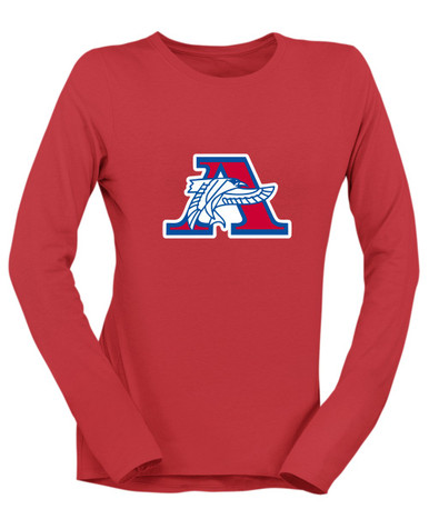 Armstrong Falcons Mascot #1 Women's LS T-Shirt