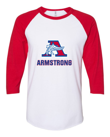 Armstrong Falcons Mascot #2 Men's Baseball T-Shirt