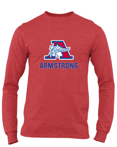 Armstrong Falcons Mascot #2 Men's LS T-Shirt