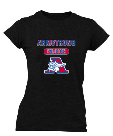 Armstrong Falcons Mascot #3 Women's Premium SS T-Shirt