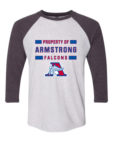 Armstrong Falcons Property Of Women's Baseball T-Shirt