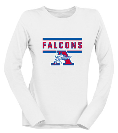 Armstrong Falcons Mascot #5 Women's Premium LS T-Shirt
