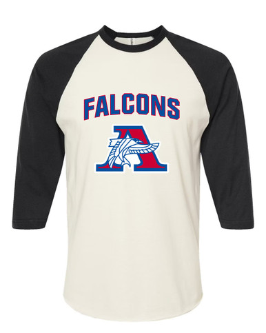 Armstrong Falcons Mascot #6 Men's Baseball T-Shirt