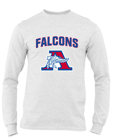 Armstrong Falcons Mascot #6 Men's LS T-Shirt