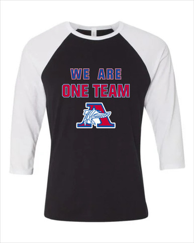 Armstrong Falcons We Are One Team Men's Baseball T-Shirt