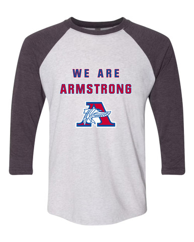 Armstrong Falcons We Are Men's Baseball T-Shirt