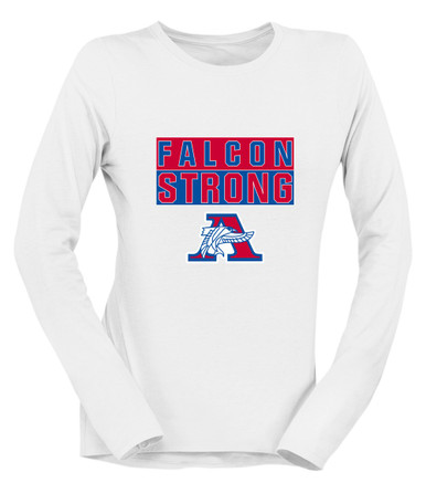 Armstrong Falcons Strong #1 Women's LS T-Shirt