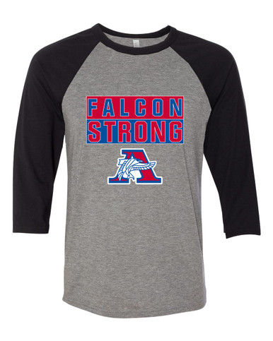Armstrong Falcons Strong #1 Men's Baseball T-Shirt