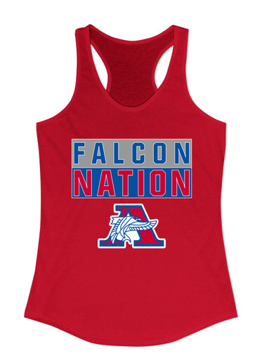 Armstrong Falcons Nation #1 Women's Tank Top