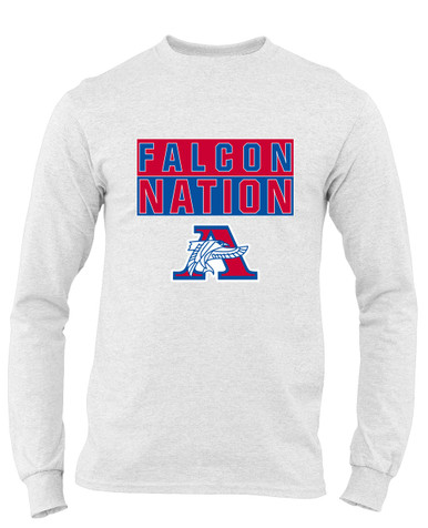 Armstrong Falcons Nation #1 Men's LS T-Shirt