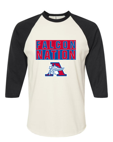 Armstrong Falcons Nation #1 Men's Baseball T-Shirt