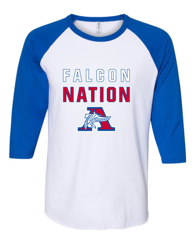 Armstrong Falcons Nation #2 Men's Baseball T-Shirt