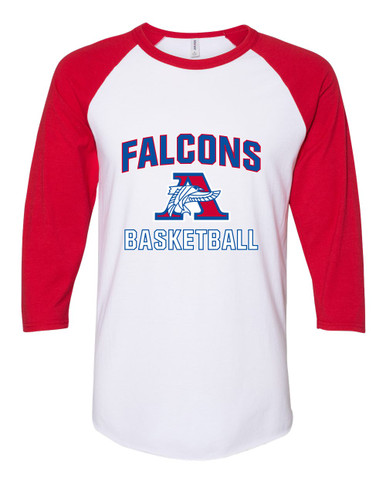 Armstrong Falcons Basketball #1 Women's Baseball T-Shirt
