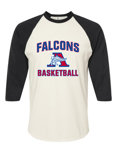 Armstrong Falcons Basketball #1 Men's Baseball T-Shirt