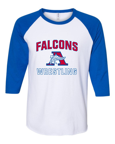 Armstrong Falcons Wrestling Women's Baseball T-Shirt