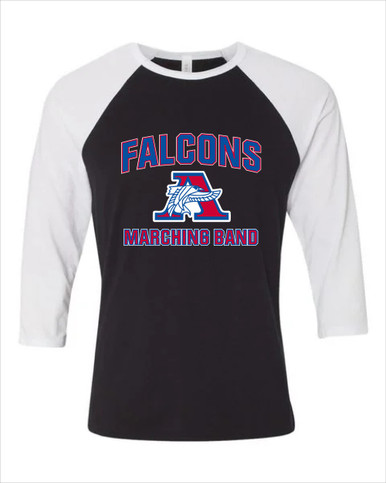 Armstrong Falcons Marching Band Men's Baseball T-Shirt