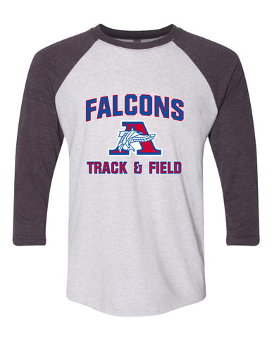Armstrong Falcons Track & Field Men's Baseball T-Shirt