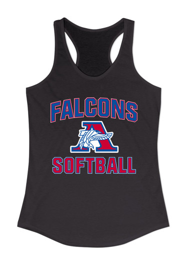 Armstrong Falcons Softball #1 Women's Tank Top