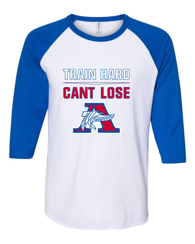 Armstrong Falcons Train Hard, Can't Lose Women's Baseball T-Shirt
