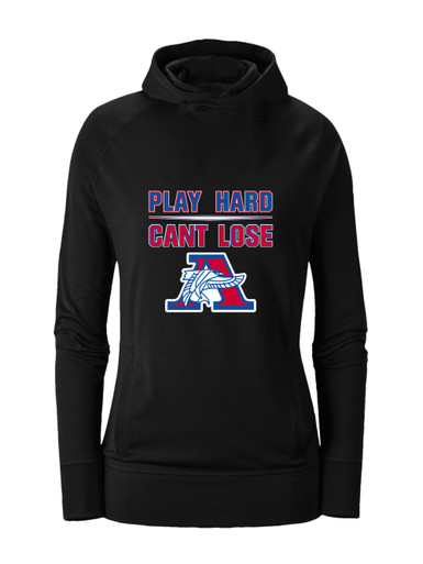 Armstrong Falcons Play Hard, Can't Lose Women's Hoodie