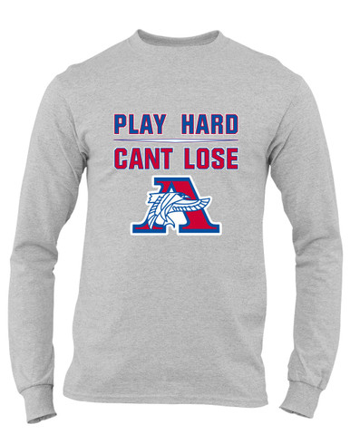 Armstrong Falcons Play Hard, Can't Lose Men's Premium LS T-Shirt