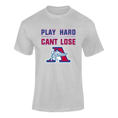 Armstrong Falcons Play Hard, Can't Lose Men's SS T-Shirt