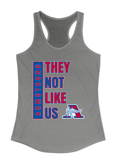 Armstrong Falcons They Not Like Us #1 Women's Tank Top