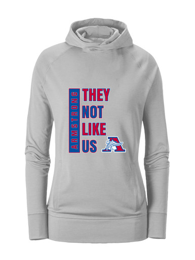 Armstrong Falcons They Not Like Us #1 Women's Hoodie
