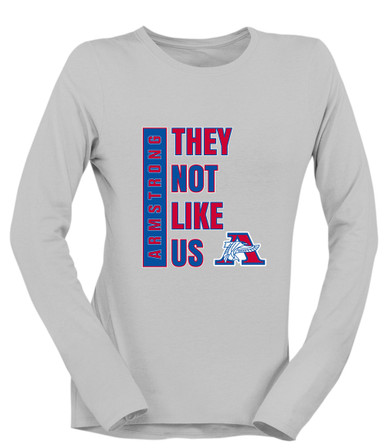 Armstrong Falcons They Not Like Us #1 Women's LS T-Shirt