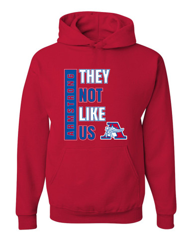 Armstrong Falcons They Not Like Us #1 Men's Premium Hoodie