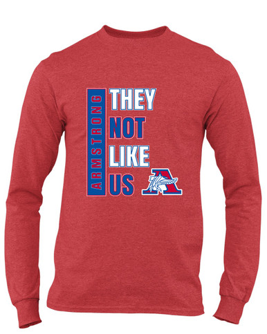 Armstrong Falcons They Not Like Us #1 Men's LS T-Shirt