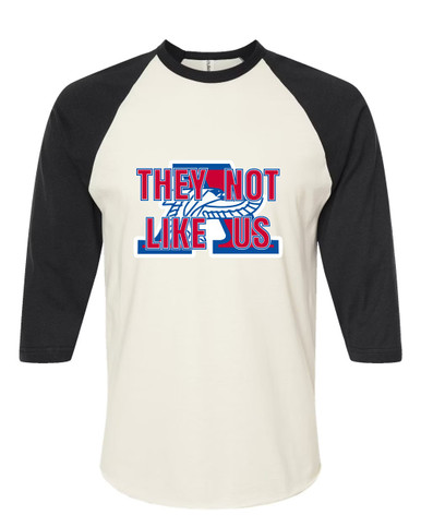 Armstrong Falcons They Not Like Us #2 Women's Baseball T-Shirt