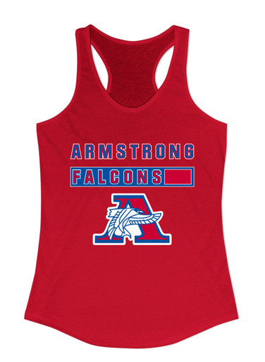 Armstrong Falcons Mascot #7 Women's Tank Top
